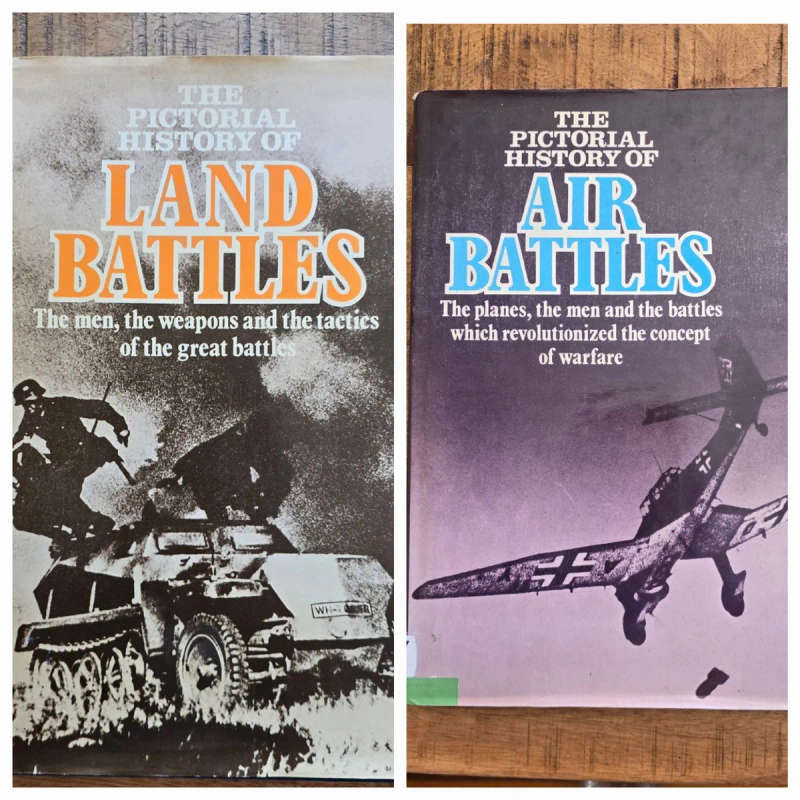 Land Battles & Air Battles - 2- book set