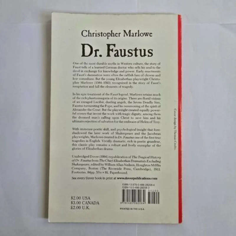 Dr. Faustus - Christopher Marlowe