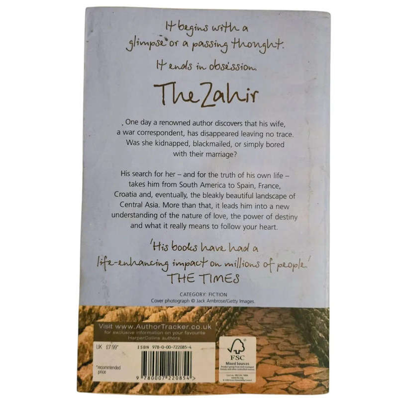 The Zahir: A novel of obsession - Paulo Coelho