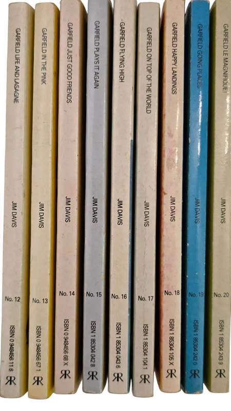 Garfield valuepack bundle: Volume 12 - 20 9 books, 3 first editions