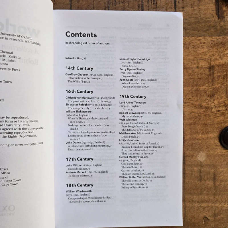 Worldscapes: A collection of verse compiled by Robin Malan