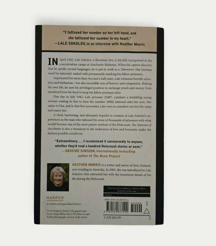 The tattooist of Auschwitz - Heather Morris