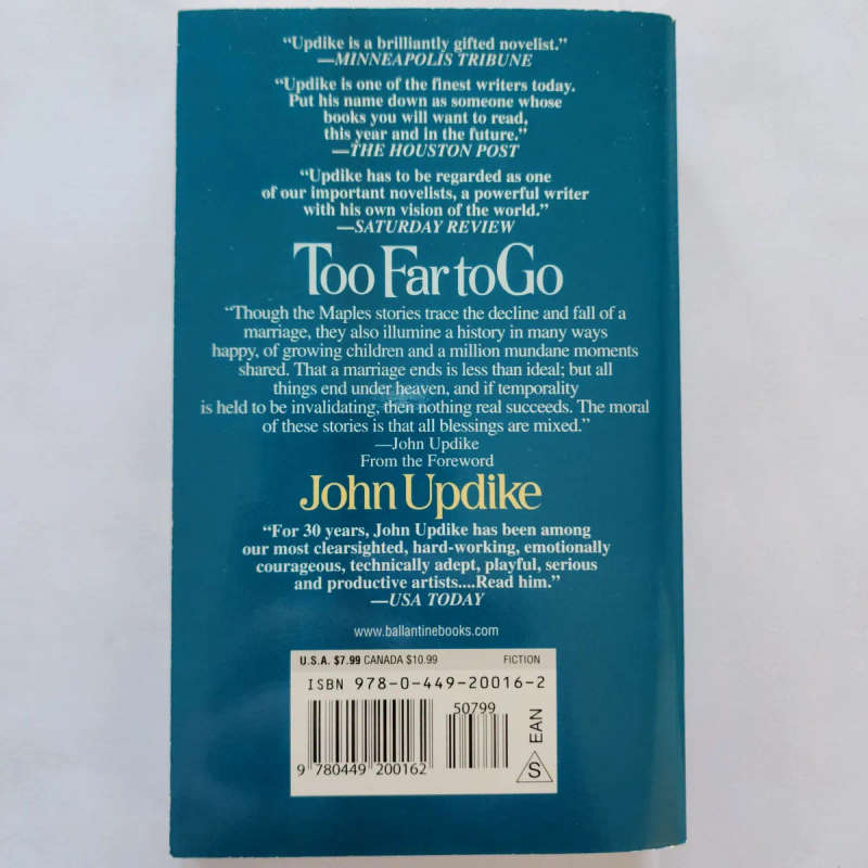 Too Far to Go - John Updike