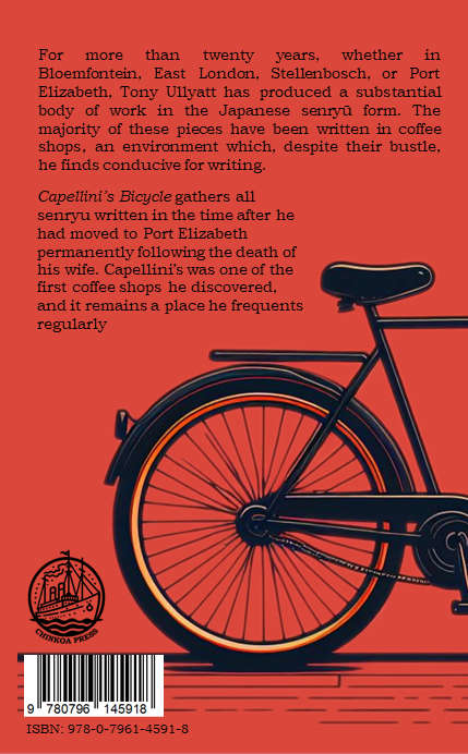 Capellini's Bicycle - Tony Ullyatt (Winner of SALA for poetry)