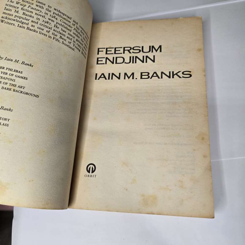 Feersum Endjinn - Iain M. Banks