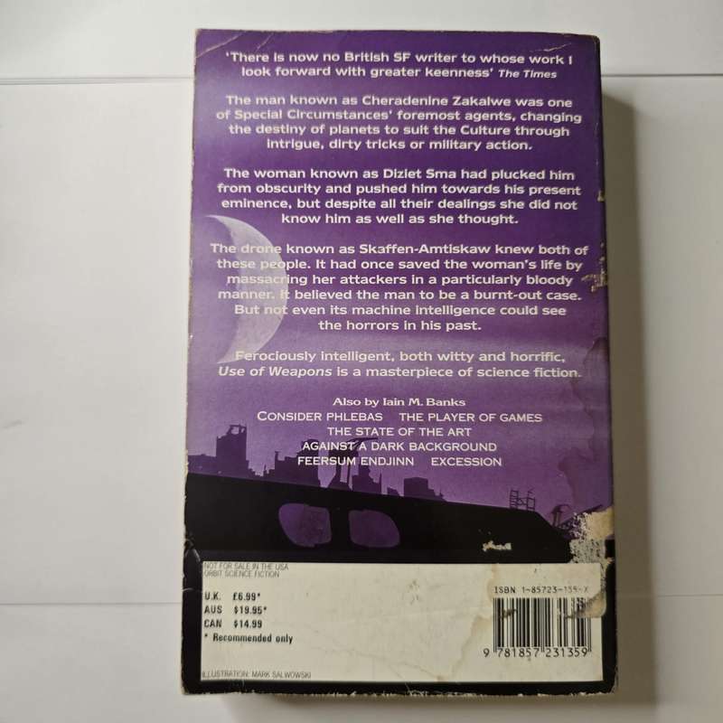 Use of Weapons - Iain M. Banks