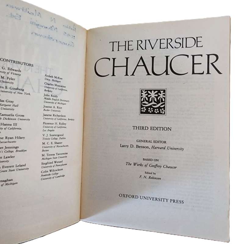 The Riverside Chaucer - Larry D. Benson (ed.)