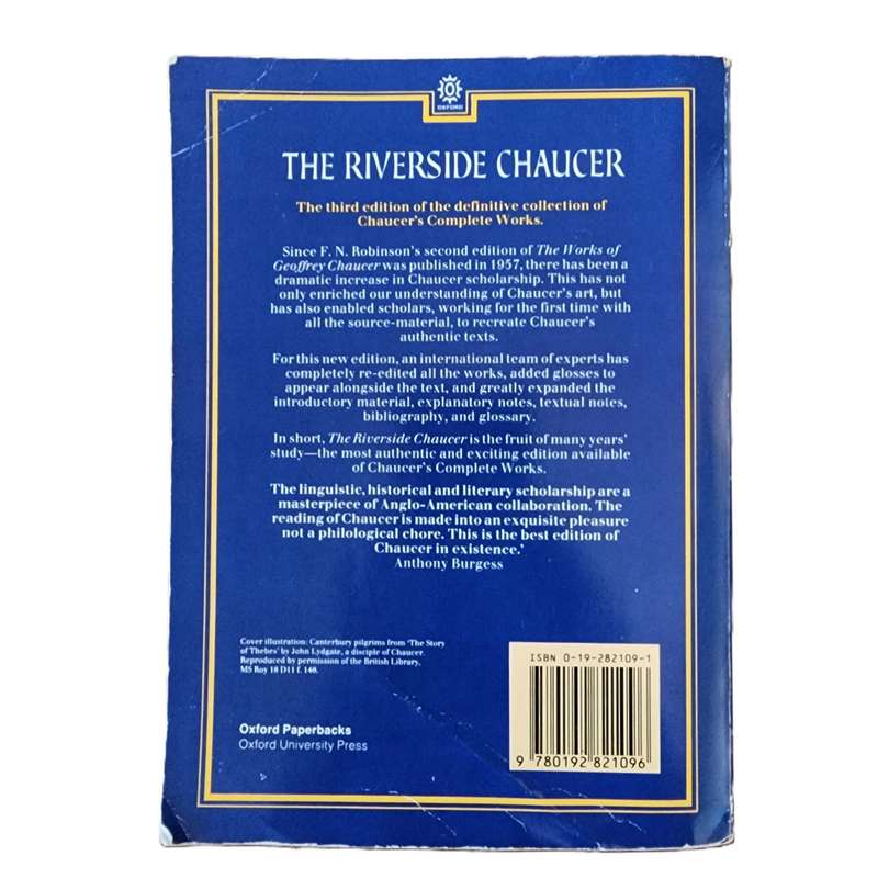 The Riverside Chaucer - Larry D. Benson (ed.)