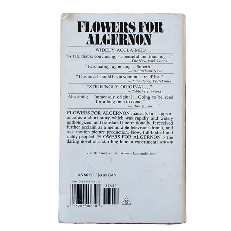 Flowers for Algernon - Daniel Keyes