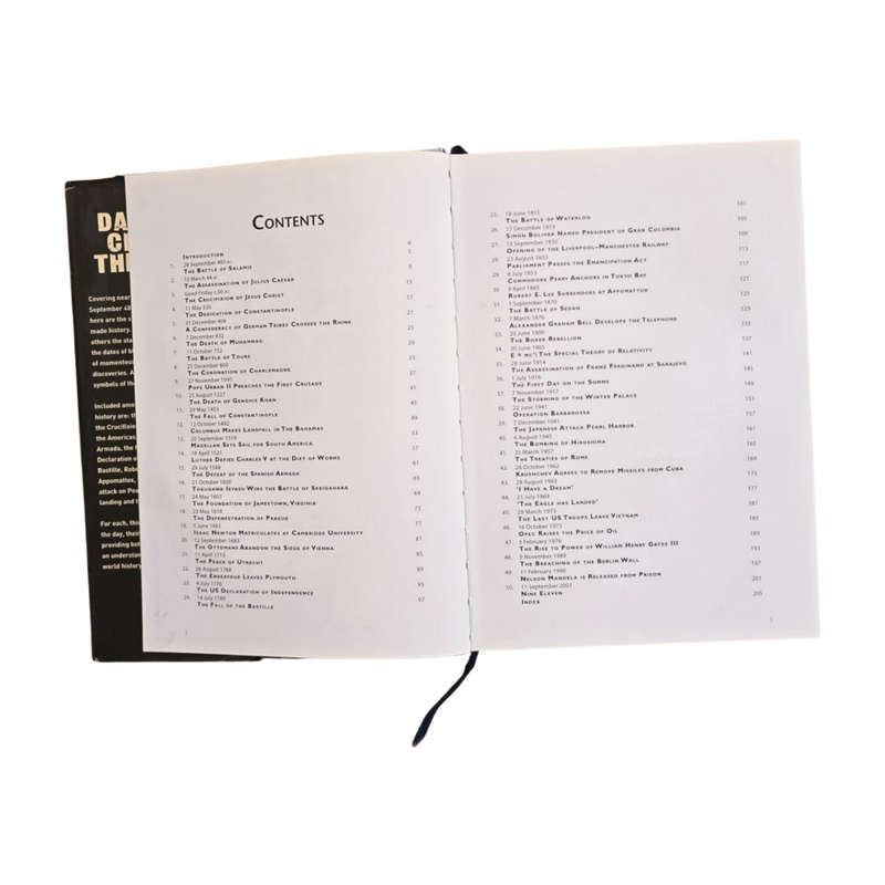 Days that changed the world: 50 defining events of world history - Hywel Williams (FREE SHIPPING)