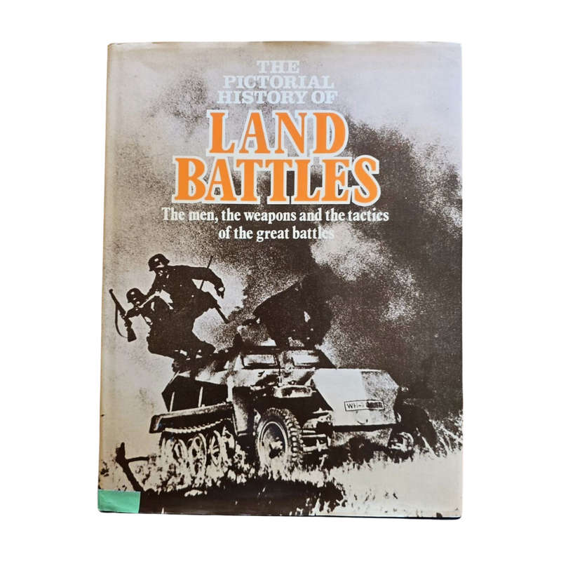 The Pictorial History of Land Battles & Air Battles - 2- book set (hardcover)