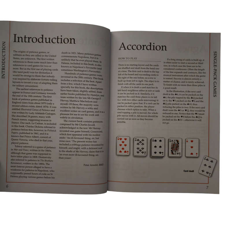 Card games for one - Peter Arnold