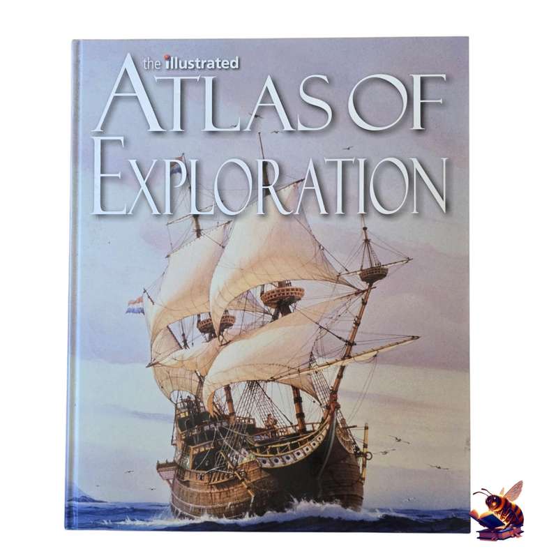 Illustrated Atlas of Exploration FREE SHIPPING