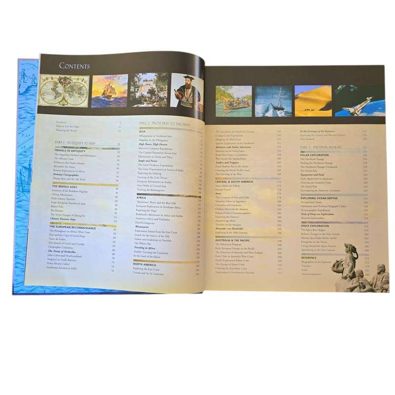 Illustrated Atlas of Exploration FREE SHIPPING
