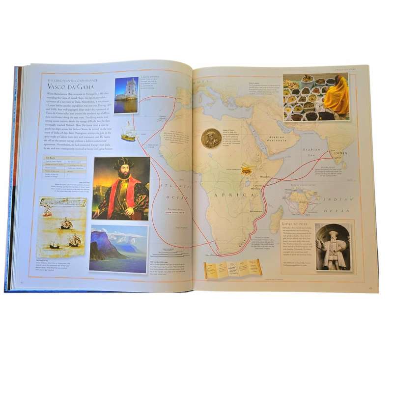 Illustrated Atlas of Exploration FREE SHIPPING