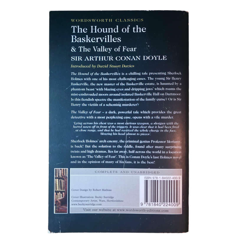 The Hound of Baskervilles & The valley of fear: 2 books in 1 - Sir Arthur Conan Doyle