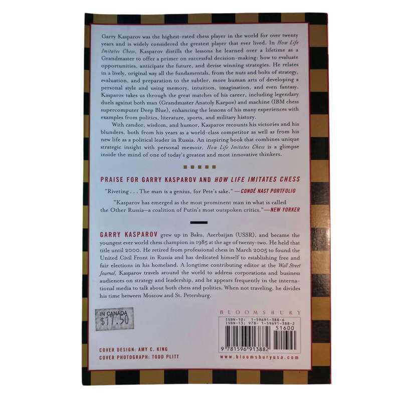 Hoe life imitates chess  - Garry Kasparov