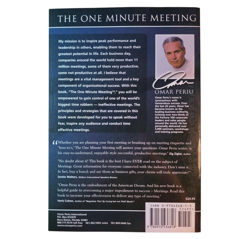 The One Minute Meeting - Omar Periu