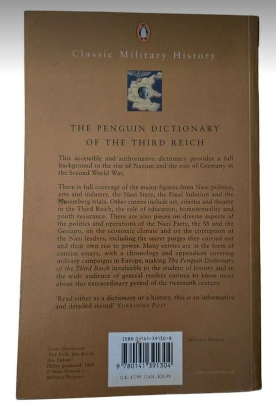The Penguin Dictionary of the Third Reich  Donald James Wheal & Warren Shaw