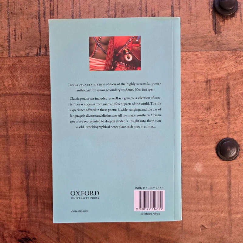 Worldscapes: A collection of verse compiled by Robin Malan