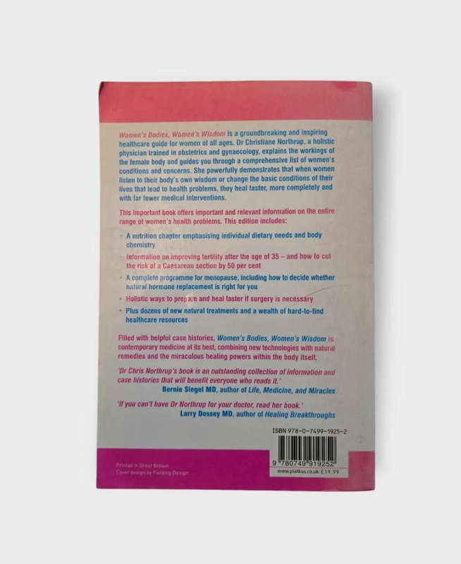 Women's bodies, Women's Wisdom- Christiane Northrup