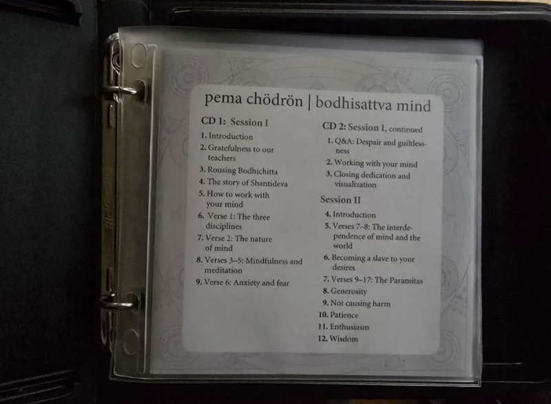 Bodhisattva Mind, the compact disc audiobook - Pema Chödrön (FREE SHIPPING)
