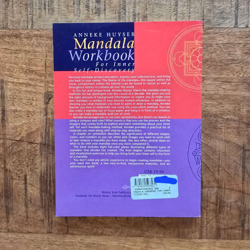 Mandala Workbook For Inner Self-Discovery - E HUYSER
