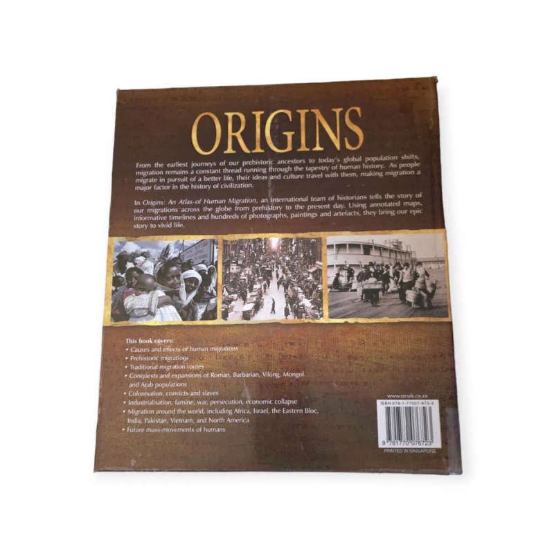 Origins: An atlas of human migration, Russell King et al, 2007
