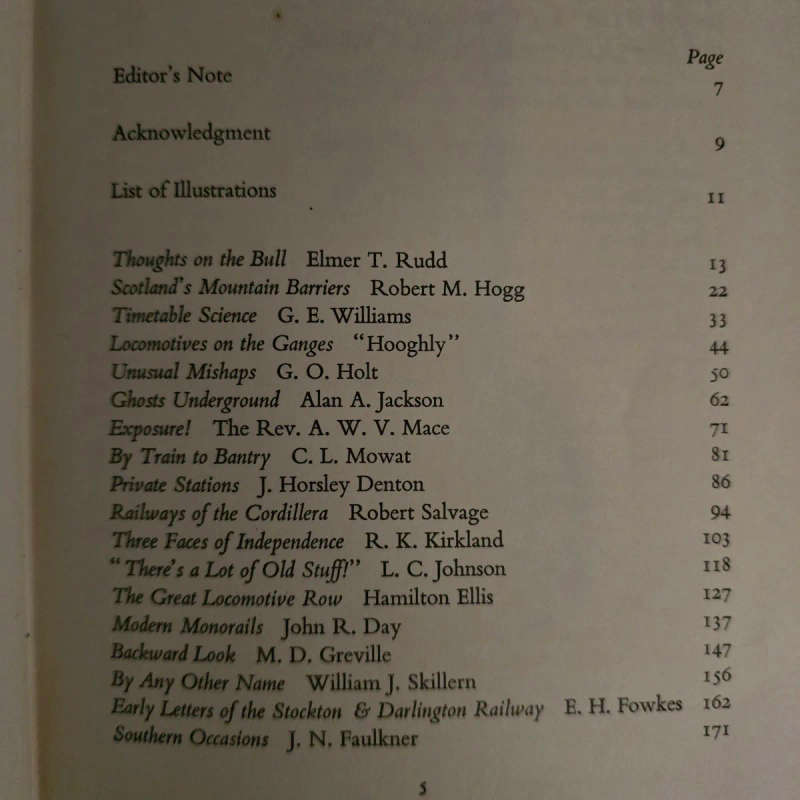 The railway enthusiast's bedside book - HA Vallance