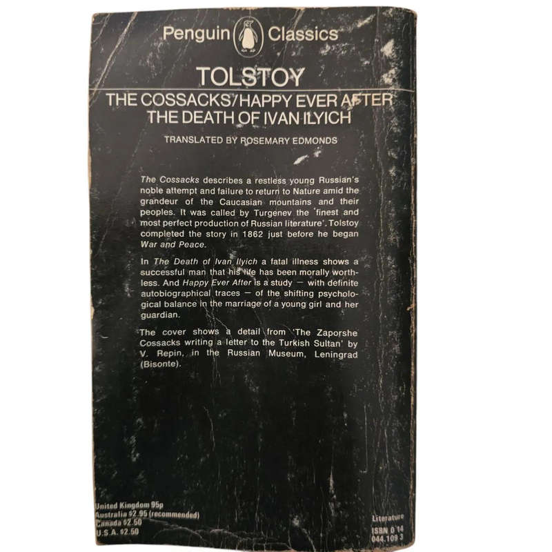 The Cossacks/Happy Ever After/The Death of Ivan Ilyich - Leo Tolstoy
