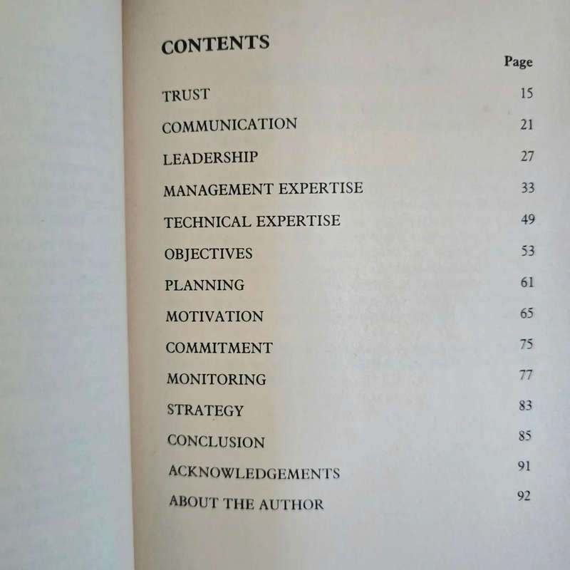 The link to success - Peter Charles