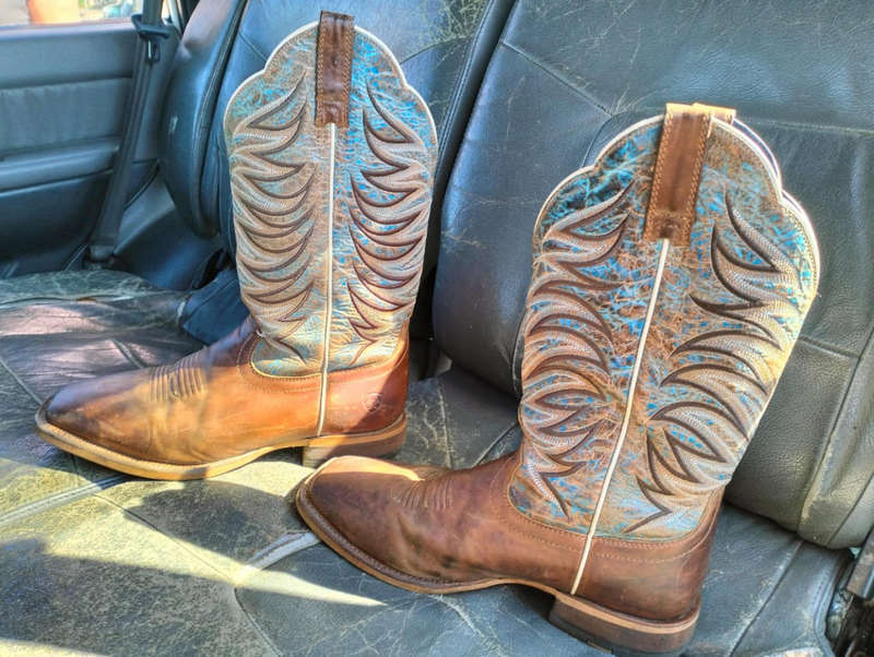 Ariat western style boots