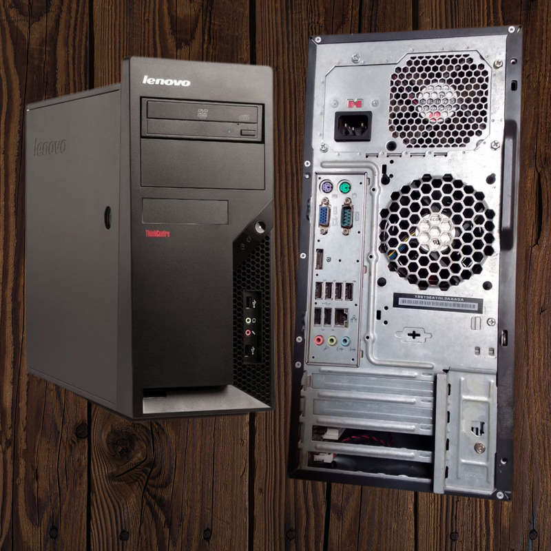 Lenovo ThinkCentre,Intel Core 2 Duo E8400 @ 3.00GHz with 3GB RAM and 500GB HDD