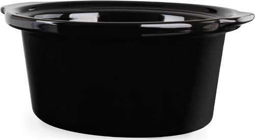 Mellerware Slow Cooker Stainless Steel Brushed 6.5L 320W