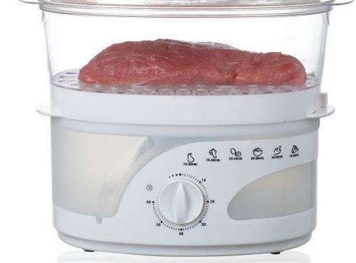 Mellerware 3 Tier 9 Litre Food Steamer-3 Layers Food Steamer