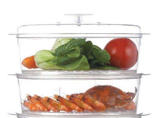Mellerware 3 Tier 9 Litre Food Steamer-3 Layers Food Steamer
