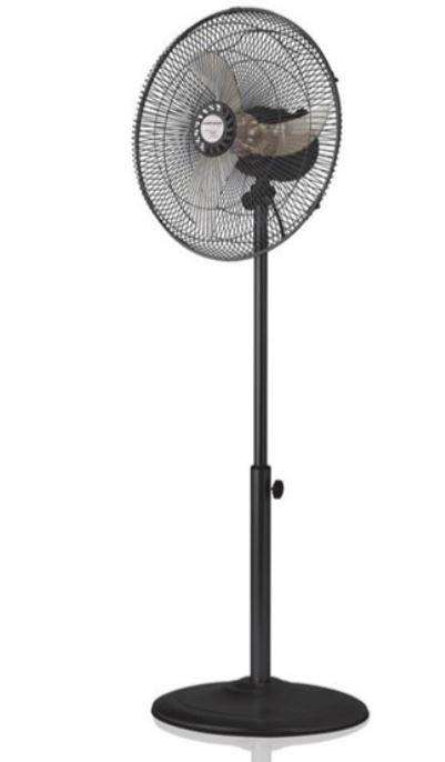 Mellerware Pedestal Steel Fan 40cm Black