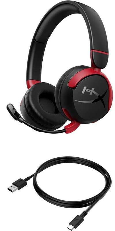 HP HYPERX WIRELESS HEADSETS RED/BLACK