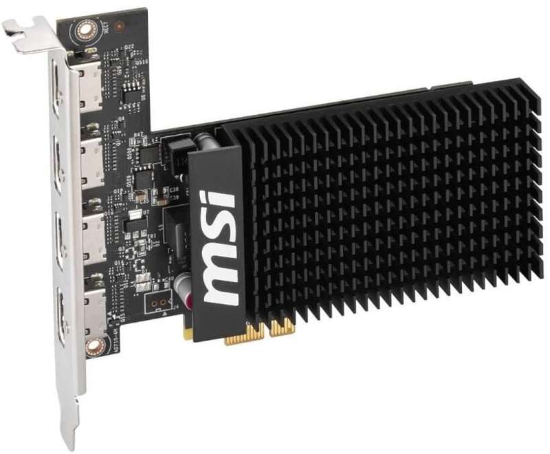 MSI nVidia Geforce GT 710 2GD3H 2GB PCIe 2 x16 Graphics Card
