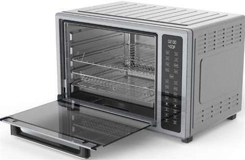 Hisense 32L Silver Electronic Airfryer Toaster Oven Retail