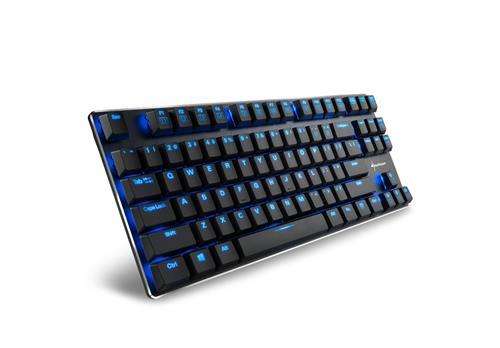Sharkoon PureWriter TKL Mechanical USB lkeyboard with Blue LED illumination