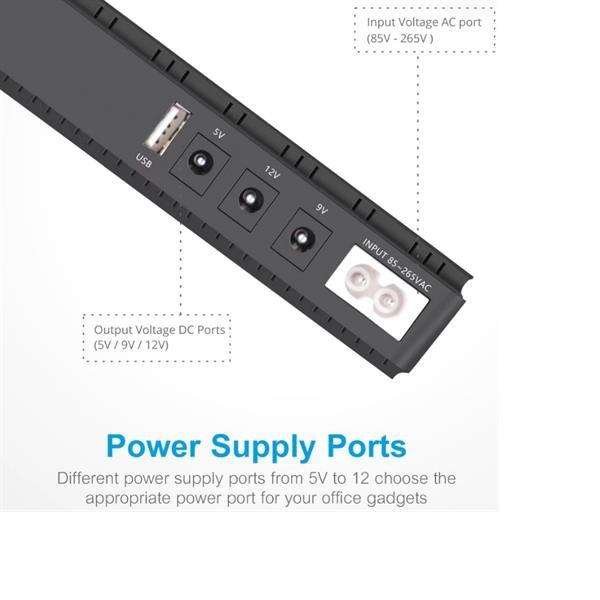 Solarix 10400mAH Micro UPS-Runs Router