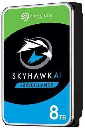 Seagate SkyHawk AI 8TB 256MB Cache 3.5 inch Internal Surveillance Hard Disk Drive