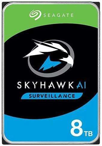Seagate SkyHawk AI 8TB 256MB Cache 3.5 inch Internal Surveillance Hard Disk Drive