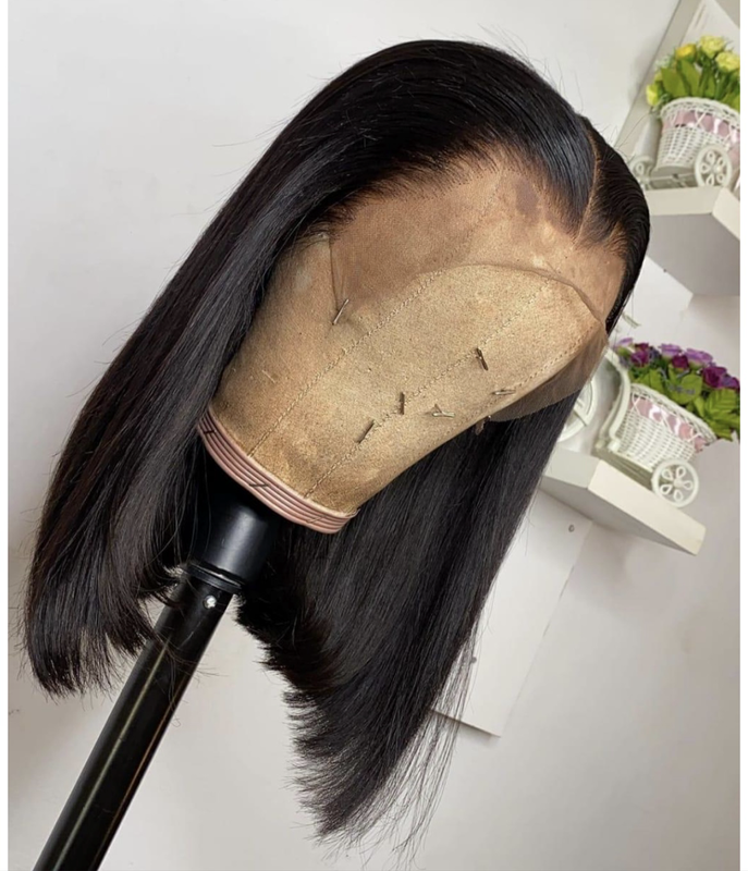 Double drawn hair