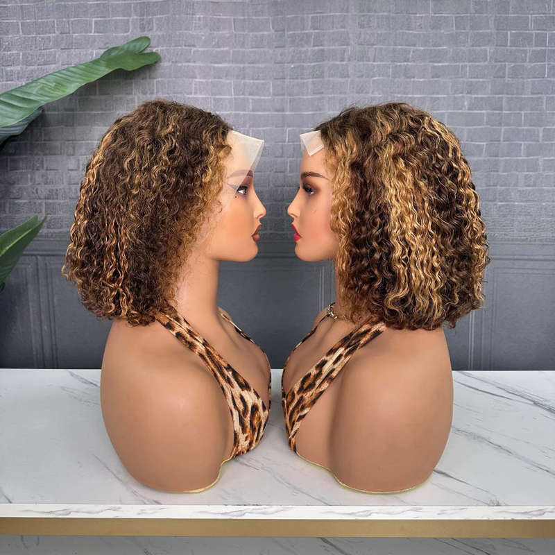 Piano curls wig