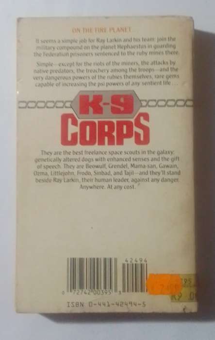K-9 korps: under fire-By: Kenneth Von Gunden