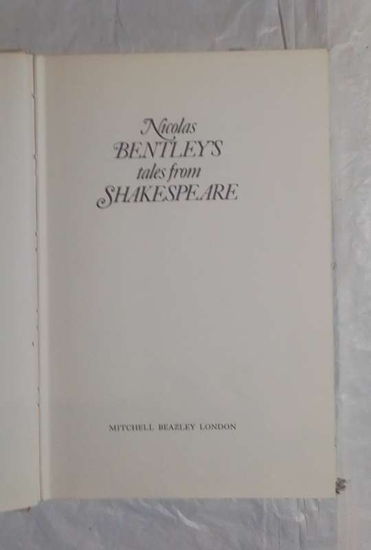 Tales from shakespeare-by: Nicolas Bentleys