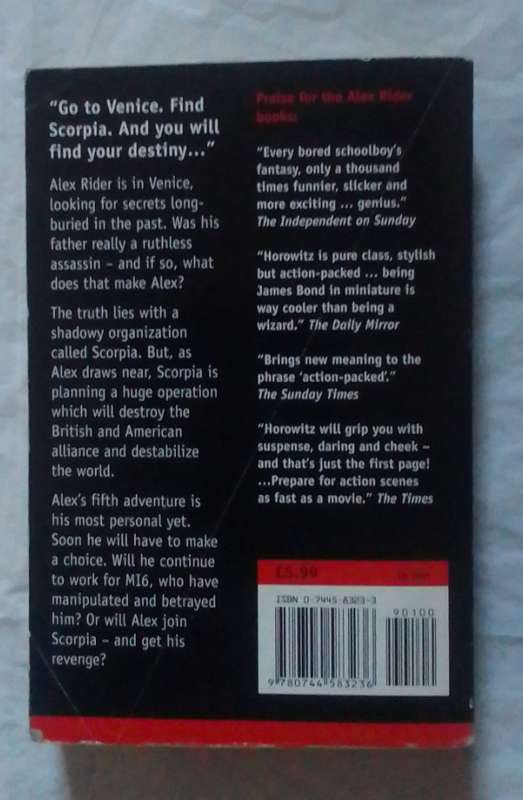 Scorpia-By: Anthony Horowitz