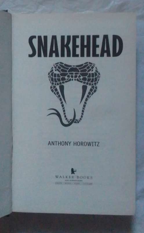 Snakhead-By: Anthony Horowitz